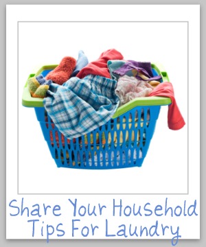 household tips for laundry