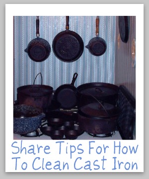 Cleaning Cast Iron Skillet: Tips & Tricks