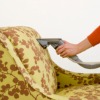 vacuuming upholstery