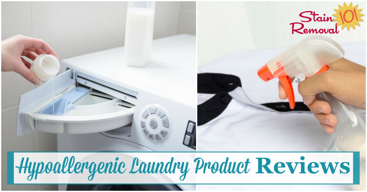 Hypoallergenic Fabric Softener, Dryer Sheets & Other Laundry