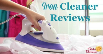 Iron cleaner reviews