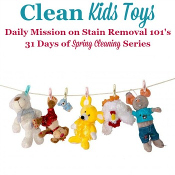 clean kids toys