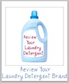 review your laundry detergent brand