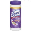 lysol dual action wipes, citrus scent
