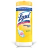 lysol wipes, lemon and lime blossom scent