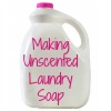 making unscented laundry soap
