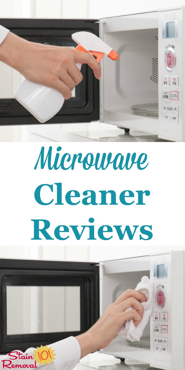 Here is a round up of microwave cleaner reviews, including both general cleaners and specialty products, to find out which products work best and which should stay on the store shelf {on Stain Removal 101}