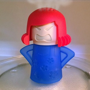 Angry Mama microwave cleaner
