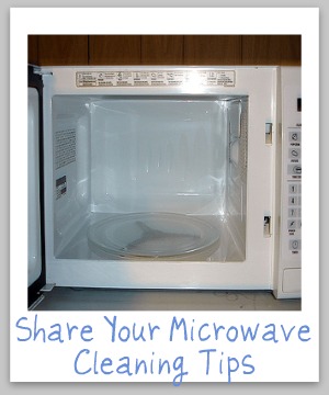 microwave cleaning tips