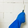 cleaning mildew grout