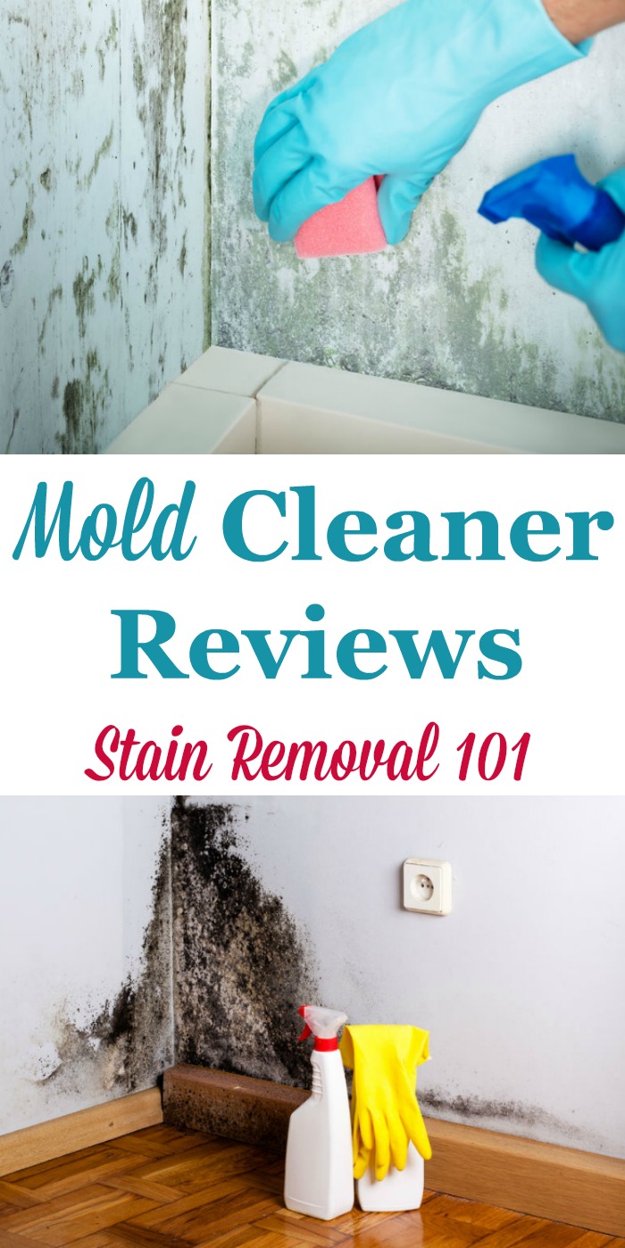 Here is a round up of mold cleaners and mold removers reviews, to find out which ones work and which ones don't on a variety of surfaces including in the bathroom, hard surfaces, walls, clothes and more {on Stain Removal 101}