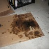 motor oil on garage floor