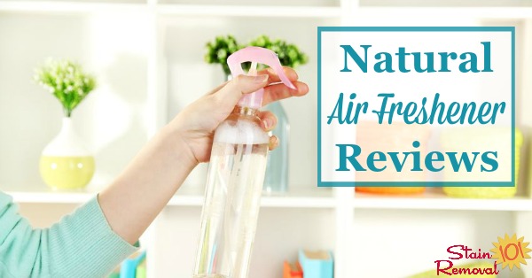 Here is a round up of natural air freshener reviews to help you find eco-friendly products for the job. Find out which ones work best, or share your own opinions {on Stain Removal 101}