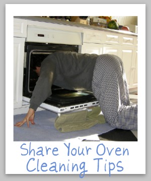 oven cleaning tips