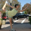 woman exercising