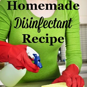homemade disinfectant recipe