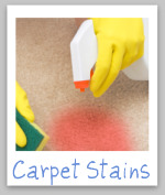 cleaning carpet stain