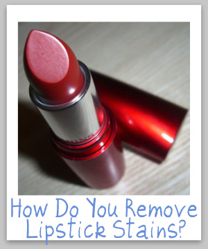 stain removal lipstick
