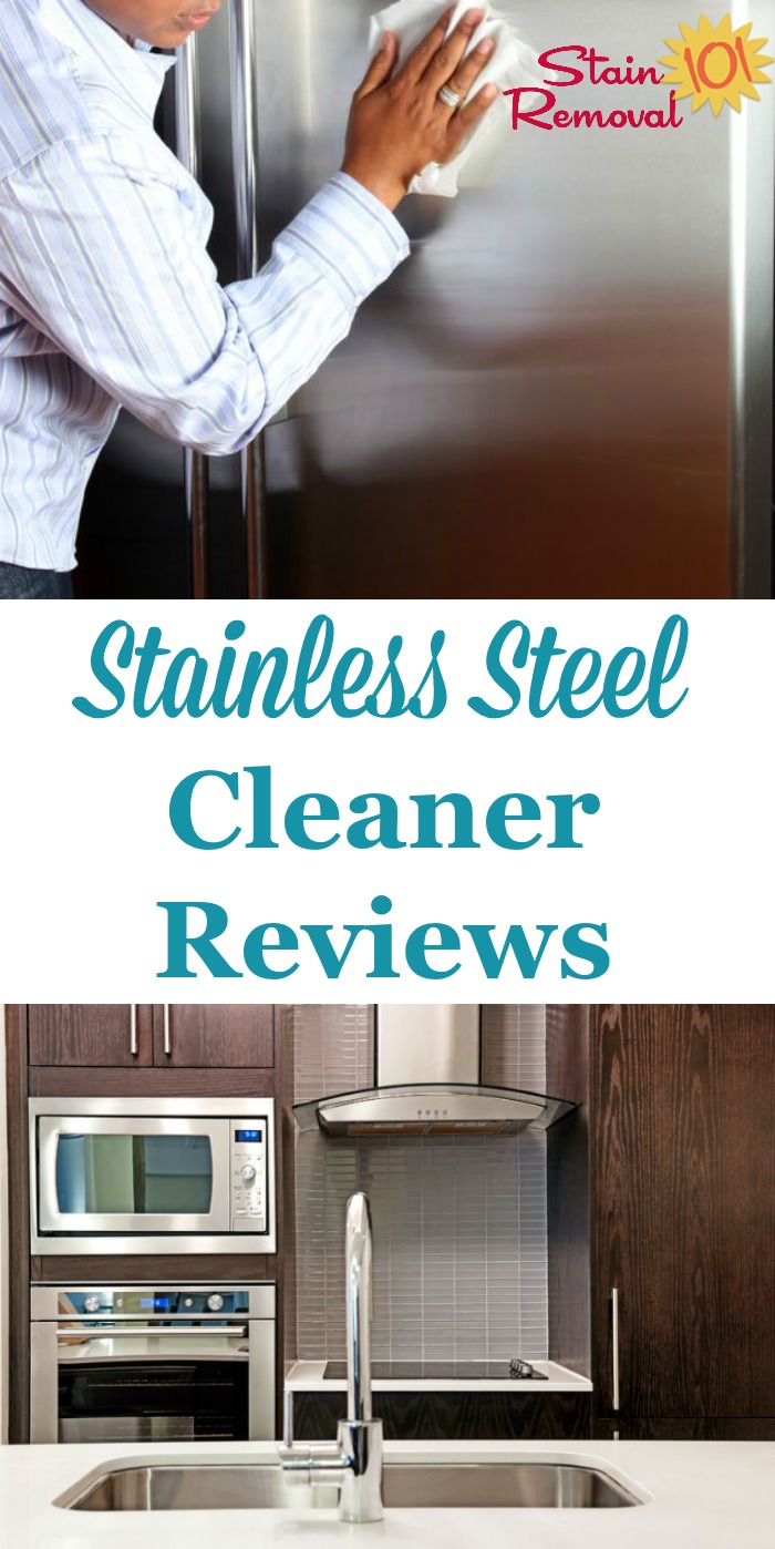 Here is a round up of stainless steel cleaners and polishes reviews, including both general and specialty products, to find out which products work best for cleaning this metal without streaks {on Stain Removal 101}