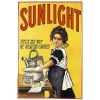 sunlight laundry soap poster