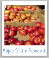 apple stains