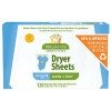 babyganics fabric softener sheets