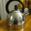 metal tea kettle