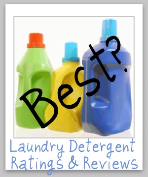Wow! Jackpot of laundry detergent reviews, with over 85 pages of information {products from A-M} on just about any variety you can think of. Pin for later if you need to find a new detergent!