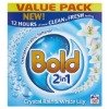 bold crystal rain & white lily powder detergent