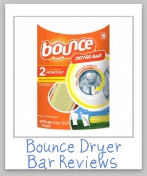 Lots of helpful info on Bounce dryer bars here, from how to install, how to uninstall and get rid of the sticky glue on your dryer, and how to remove stains caused by them when this happens. Also many reviews from readers {on Stain Removal 101}