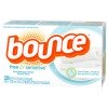 Bounce free & sensitive fabric softener sheets