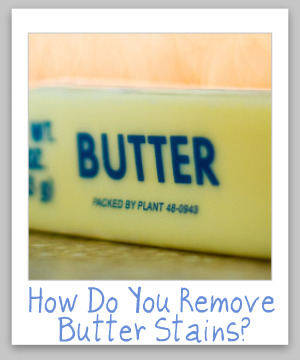 butter removal stain