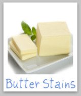 butter stains