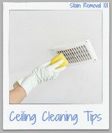 ceiling cleaning tips