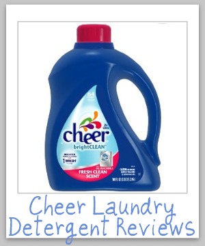 cheer laundry detergent