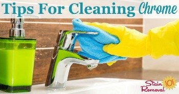 Tips for cleaning chrome