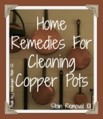 home remedies for cleaning copper pots