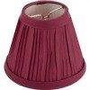 red cloth lamp shade