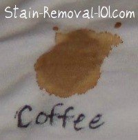 coffee stain