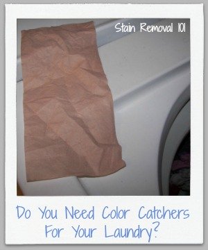 do you need color catchers for your laundry?