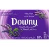 downy lavender serenity scented dryer sheets