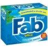 fab powder detergent, rain forest scent