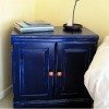 painted bedside table