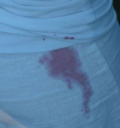 How to remove a grape juice stain from clothing {on Stain Removal 101}