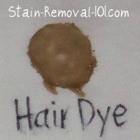 hair dye stain