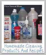 homemade cleaning products ingredients