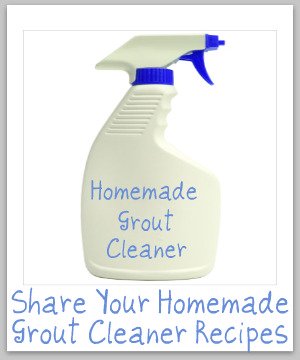 homemade grout cleaner