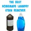 the best homemade laundry stain remover