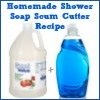 homemade shower soap scum cutter recipe