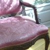 pink upholstery